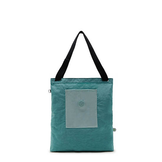 Bolso Tote Kipling Annas Azules Turquesa | MX 1438HA